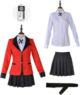 Kakegurui Compulsive Gambler Yumeko Jabami Cosplay Costume