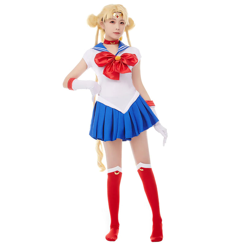 Sailor Moon Halloween Carnival Suit Tsukino Usagi Cosplay Costume Uniform Dress Outfit