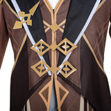 Zhongli Genshin Impact Cosplay Costume Outfits Halloween Carnival Suit