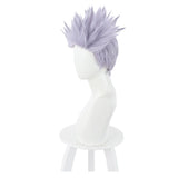 Jujutsu Kaisen Carnival Halloween Party Props Satoru Gojou Cosplay Wig Heat Resistant Synthetic Hair