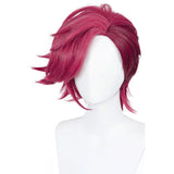 Arcane LoL Vi Cosplay Wig Heat Resistant Synthetic Hair Carnival Halloween Party Props