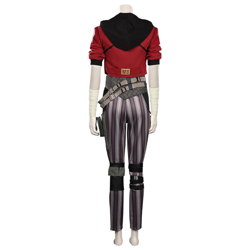 Arcane: League Of Legends - Vi The Piltover Enforcer Outfits Cosplay Costume Halloween Carnival Suit