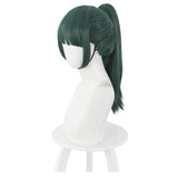 Jujutsu Kaisen Carnival Halloween Party Props Maki Zenin Cosplay Wig Heat Resistant Synthetic Hair