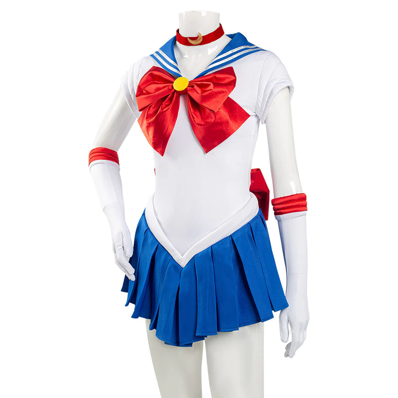 Sailor Moon Halloween Carnival Suit Tsukino Usagi Cosplay Costume Uniform Dress Outfit