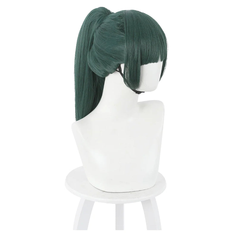 Jujutsu Kaisen Carnival Halloween Party Props Maki Zenin Cosplay Wig Heat Resistant Synthetic Hair