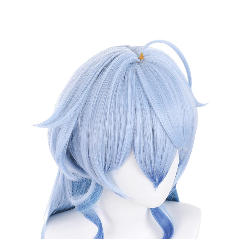 Genshin Impact GanYu Cosplay Wig Heat Resistant Synthetic Hair Carnival Halloween Party Props
