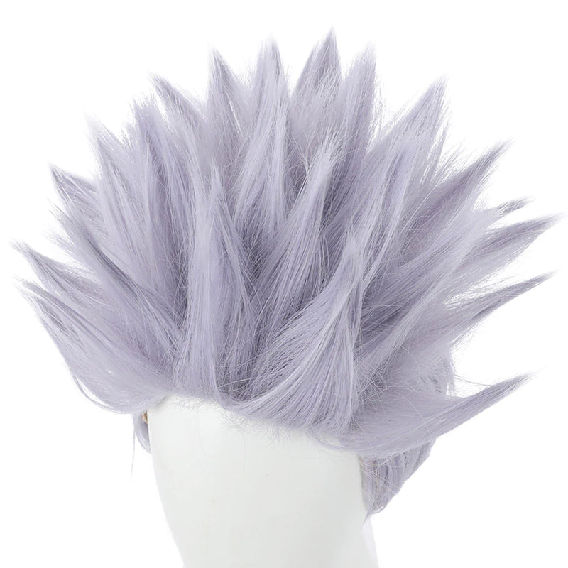 Jujutsu Kaisen Carnival Halloween Party Props Satoru Gojou Cosplay Wig Heat Resistant Synthetic Hair