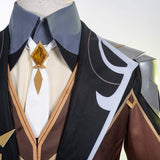 Zhongli Genshin Impact Cosplay Costume Outfits Halloween Carnival Suit