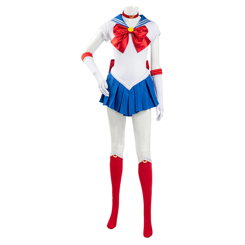 Sailor Moon Halloween Carnival Suit Tsukino Usagi Cosplay Costume Uniform Dress Outfit