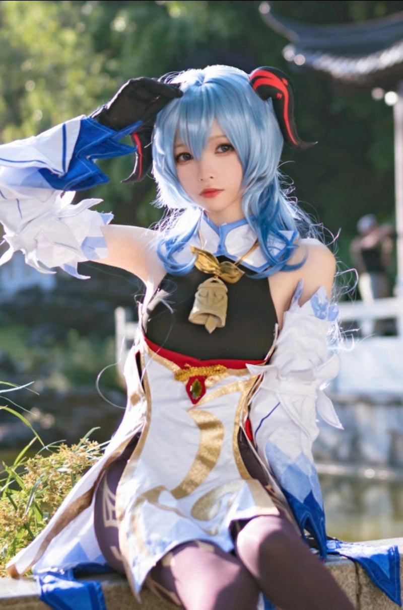 GanYu Game Genshin Impact Cosplay Costume Dress Outfits